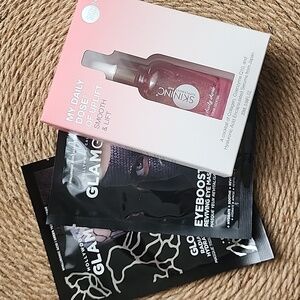 Skincare bundle, serum and masks